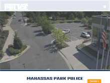 Tablet Screenshot of manassasparkpolice.com